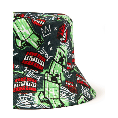 Minecraft Minecraft Bucket Hat (Unisex Kids Multicoloured) 2