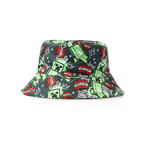 Minecraft Minecraft Bucket Hat (Unisex Kids Multicoloured) 1
