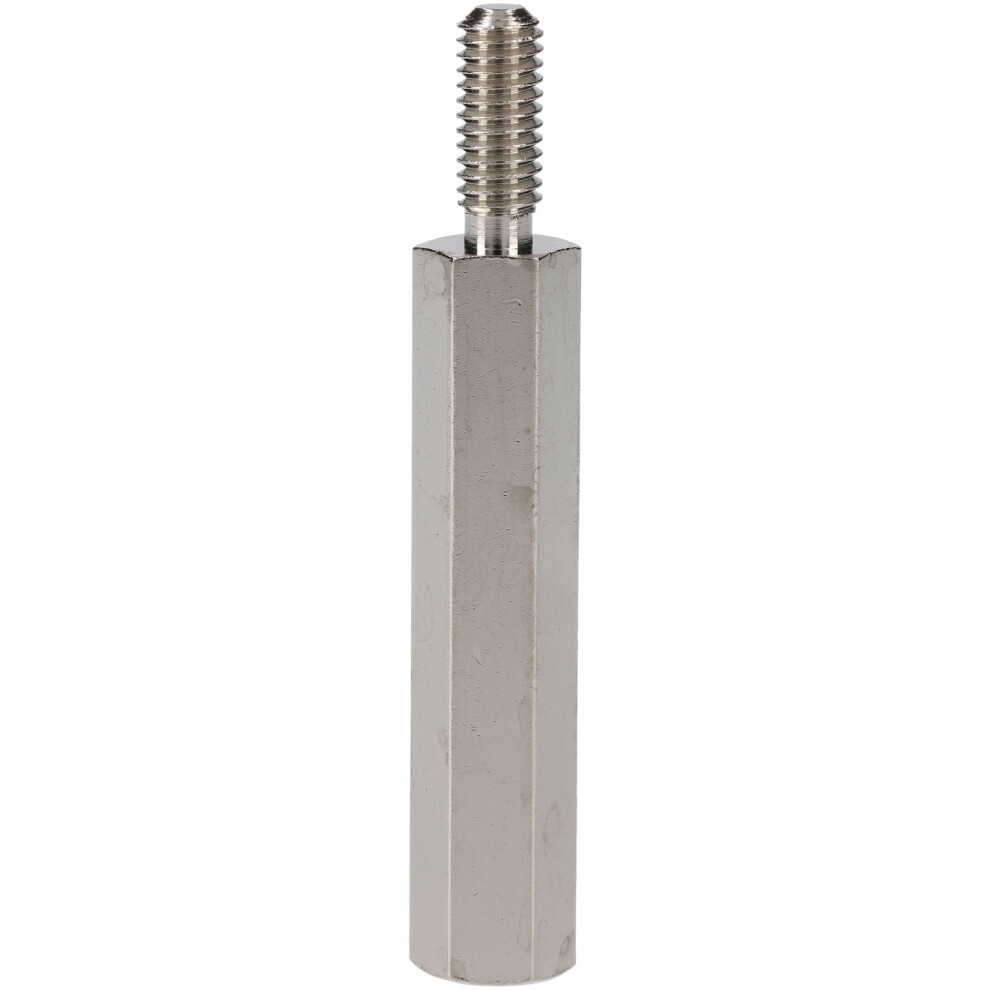 R-Tech 524414 Hex Threaded M-F Spacer Brass 5Mm A/F M3 25Mm - Pack Of 25 5053556004300