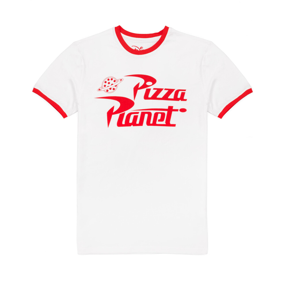 New Disney Men's Short Sleeved T-Shirt ( ) White