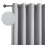 (66x84inch-Single Panel Only, Silver) 100% Blackout Linen Curtains 185GSM Triple Layer Technology 6