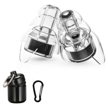 Per Tappi Auricolari Zound per Concerti, Tappi Auricolari per Motocicletta, Tappi Auricolari Zound per Musicisti con Custodia per Concerti