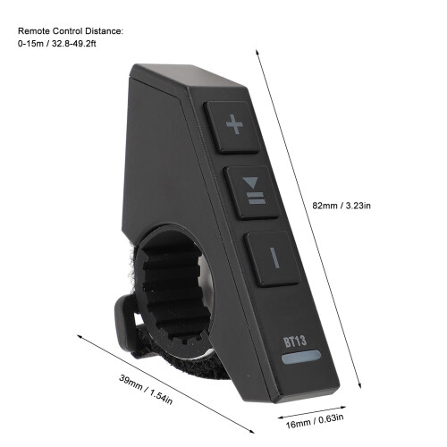 Télécommande sans fil Bluetooth étanche et réglable pour volant de voiture 1