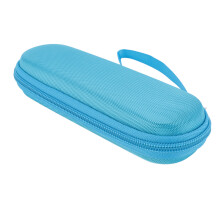 Fodero Portatile Impermeabile per Penna Insulina, Custodia da Viaggio in EVA Blu, Organizer per Medicinali