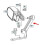 Car Rear Right Height Sensor Link A1663201032 for - GLS X166 ML W166 GLE W292 Headlight Level Sensor Strut 2