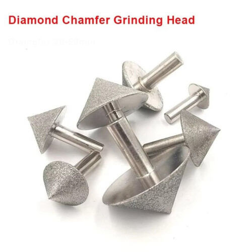 Diamond Grinding  20-60mm Cone Chamfering Abrasive Tools 90 Degree Wear Resistant Drill Bits  20mm 1