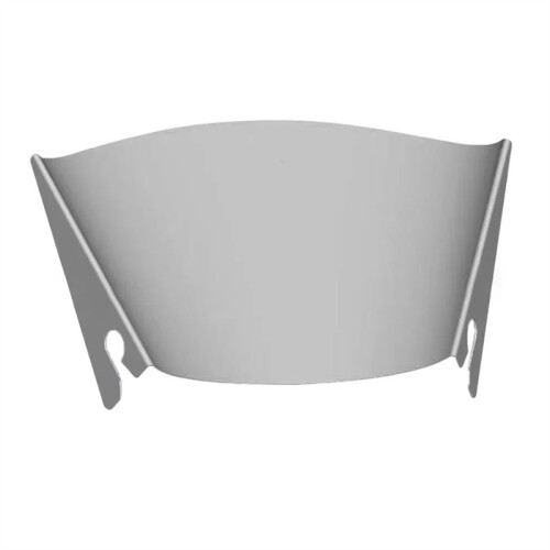 Pour Shield for  Mixers, Universal  Guard, Food Processor Attachment Safety Shield 2