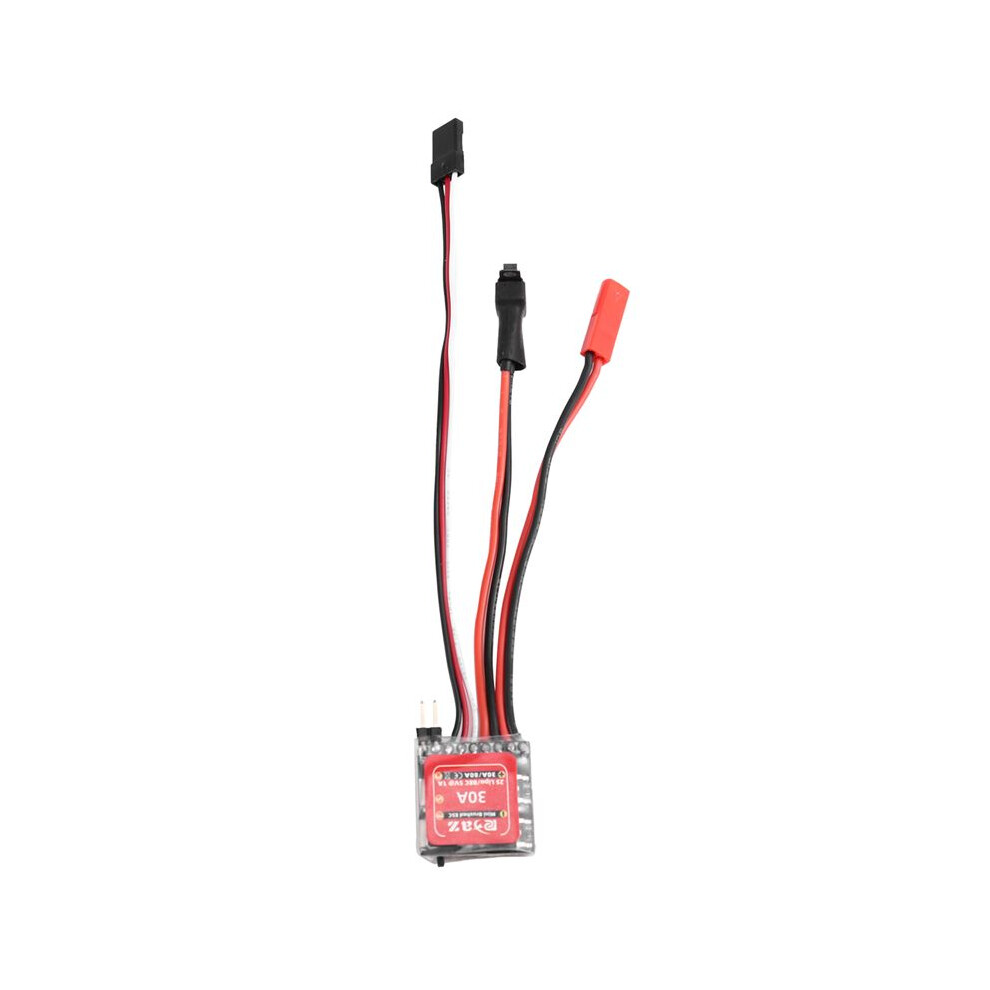Micro Esc 30A Brushed Esc Electric Speed Controller 2S 4-8V For Diy 1/16 1/18 1/24 Rc Car Boat Tank Jst Plug 6031029010118