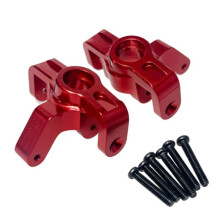 RC Car Accessories Steering Cup Components for MJX  Go 1/14 14209 14210 H14BM RC Car Upgrade Parts(Red)