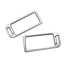 Para Spacia/Spacia Custom MK54S MK94S 2024 Saída de Ar Condicionado Lateral Tampa de Ventilação Acessórios de Guarnição Prata