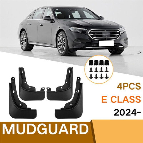 Car Mudguards for - E-Class 2024 Front Rear Mud Flaps Guards   Car Exterior Parts 2