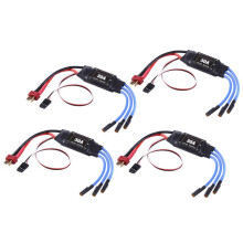 4 StüCk 2-4S 30A RC BüRstenloser ESC T-Stecker Elektrischer Geschwindigkeitsregler 5V 2A für 2 Bis 4S Lipo Batterie Multicopter Quadcopter