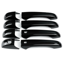 8 St/Set Glanssvarta YtterdöRrhandtag för Grand Cherokee Durango 2011-2019