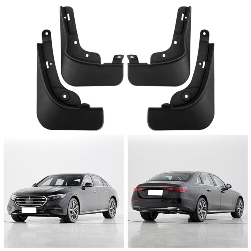 Car Mudguards for - E-Class 2024 Front Rear Mud Flaps Guards   Car Exterior Parts