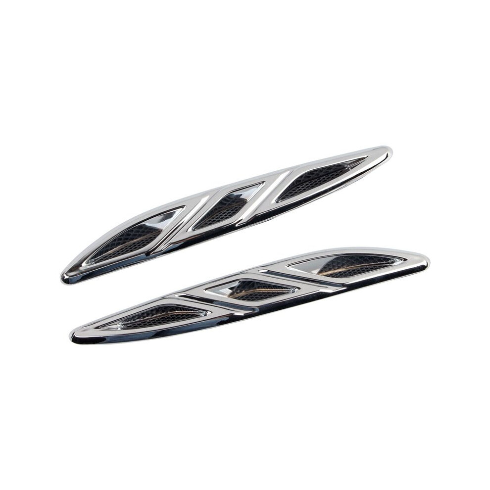 Left+Right Front Hood Engine Vent Grille Molding Trim 20811309 2811310 For Verano 2012-2016 6032760045674