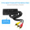 Conversor Compatível com  para AV Conversor Compatível com  para Vídeo Adaptador de Áudio Compatível com PAL/NTSC 4