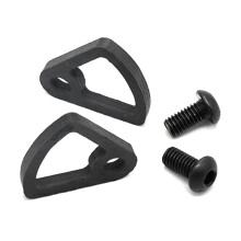 1 Pair Suitable for  Carbon Fiber Folding Bike, Foot Support and Easy Walking Wheels