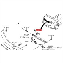 Car Backup Rear View Camera A 2229054509 for S GLC C-Class W205 X253 W222 X222 C180 C200 GLC300 S350 C63