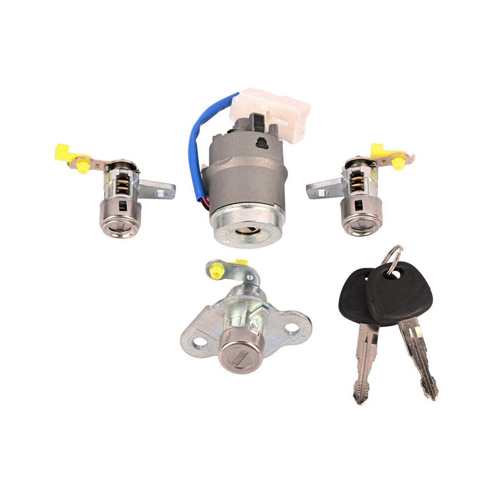 Car Ignition Lock Cylinder + Door Lock For Accent 2006-2011 81905-1E000 81920-1Ea00 Light 4713908272702