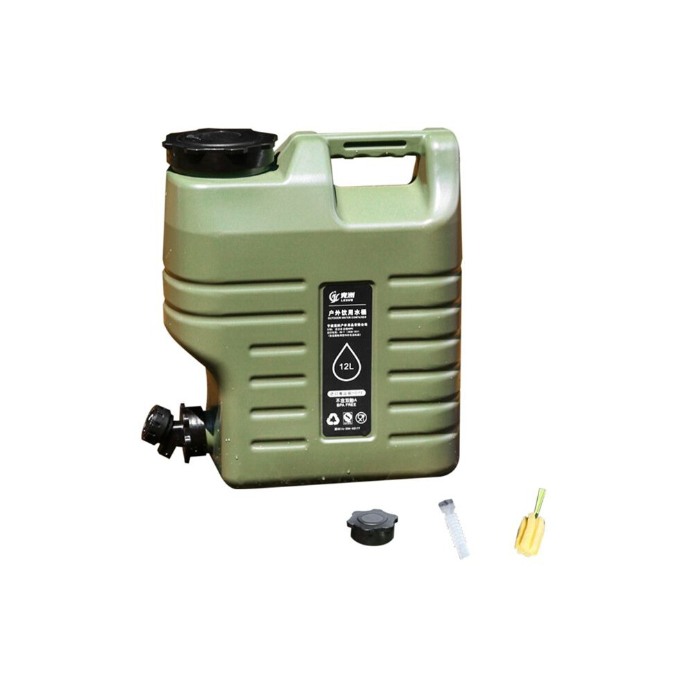 3.2 Gallon (12L) With Faucet Water Container - Portable Camping Water Tank Water Jug 4713241308311