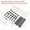 4.5V-5.5V 6-Bit Digital Circuit Clock Kit, Electronic Clock Teaching and Practical Training, Welding and DIY Parts 4