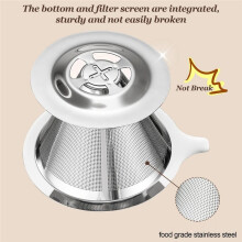 Pour Over Coffee Dripper, Slow Drip Coffee Filter with 40 PCS Paper Filter, Pour Over Coffee Maker for 1-2Cups Brew