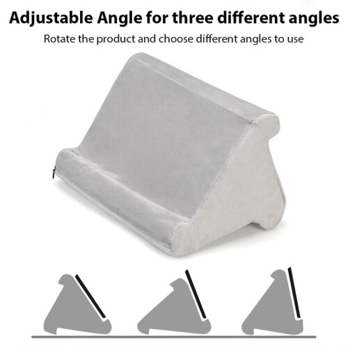 Sponge Pillow Tablet Holder for Tablet Holder Mobile Phone Support Pillow Multi-Angle Reading Stand Grey 2