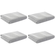 4 Pack Cooling Towels for Neck and Face, Cooling Towels for Hot Weather, Yoga, , Gym,Hiking & More Sports