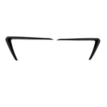 Front Bumper Splitter for 7 MK7 2013-2016 Fog Light Cover Air Vent Trim Flap Canards Body Kit