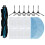 Accessory Set for Clever&Clean L-Series 707: Main Side Brush Mop Filter,A 1