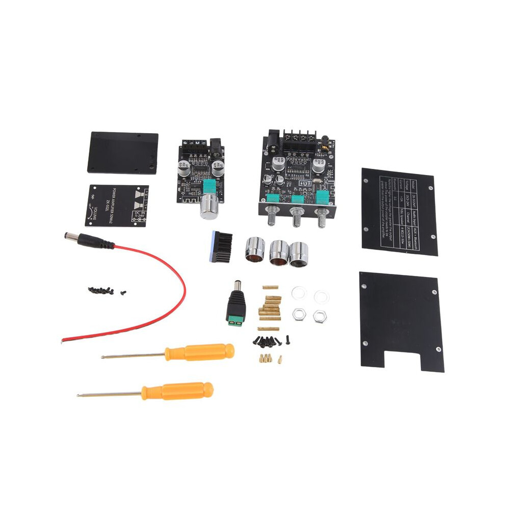 Zk-502Mt 502L Amplifier Board 2.0 Channel High Power Audio Stereo Amplifier Board 2X50w Bass Sound Amp 6033514776783