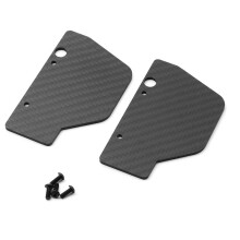 Kohlefaser-Querlenker-Schutzblech, Staubschutz für ARRMA Mojave 6S RC-Auto, Upgrade-Teile, RC-Auto-Zubehör