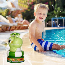 Outdoor Water Sprinkler for Kids Dinosaur Cartoon Animal Water Sprinkler Rotating Flying Water Spray