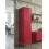Beliani Storage Unit FROME Metal Red 2