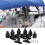 12Pc 25Mm Marine Canopy Deck Hinge Claw Sliding Eye End Fittings Hardware General DIY Tools Solid Hardware Tools 5