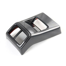 For K5 Optima DL3 2021 2022 2023 Car Rear Air Condition Vent Outlet Cover Trim Interior Accessories ABS Carbon Fiber