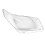 Right Car Headlight Lens Cover  Light Lamp Lampshade Front Light Shell for  Prado 2010-2013 3