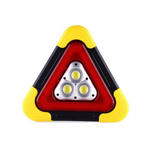 Emergency Triangular Warning Light Safety Emergency Breakdown Lamp Portable Solar Light for Camping Working