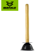 Buffalo Large Rubber Cup Bath & Shower Plunger 125mm / 5''