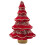 Red Velvet Christmas Tree 35cm 1