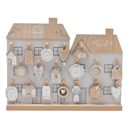 Celebrations Moments Mini House Plaques CDU Display Stand Only 2