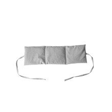 (One Size, Grey) Vinga Heated Recycled Polyester Pillow