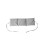 (One Size, Grey) Vinga Heated Recycled Polyester Pillow 1
