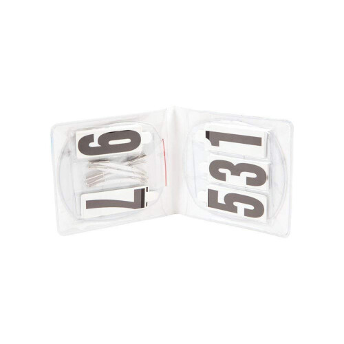 Roma Roma Deluxe Oval 3 Number Holder (Pack Of 2)