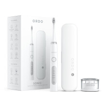 Ordo Sonic+ Electric Toothbrush and USB Charging Travel Case White