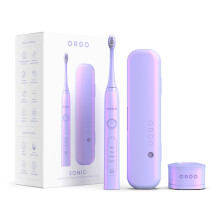 Ordo Sonic+ Electric Toothbrush with Violet USB Charging Travel Case