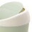 Mini-Plastik-Desktop-Mülleimer Grüner Schwenkdeckel 8