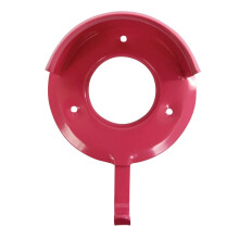 (One Size, Red) Roma Metal Bridle Rack