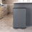 Charles Bentley Charles Bentley Kitchen Pedal Bin Double Compartment 60L Steel, 60 Litre 2