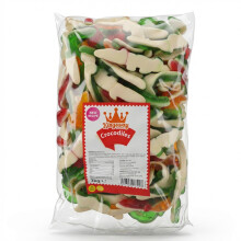 Kingsway Crocodiles 3kg Bulk Bag Gummy Sweets Jelly Candy Party Sharing